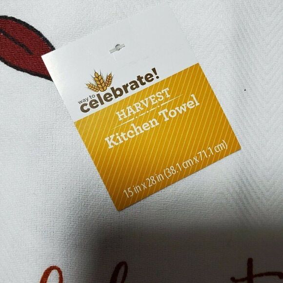 Kitchen Tea Towels Pumpkin Spice Latte Halloween - Picture 5 of 10